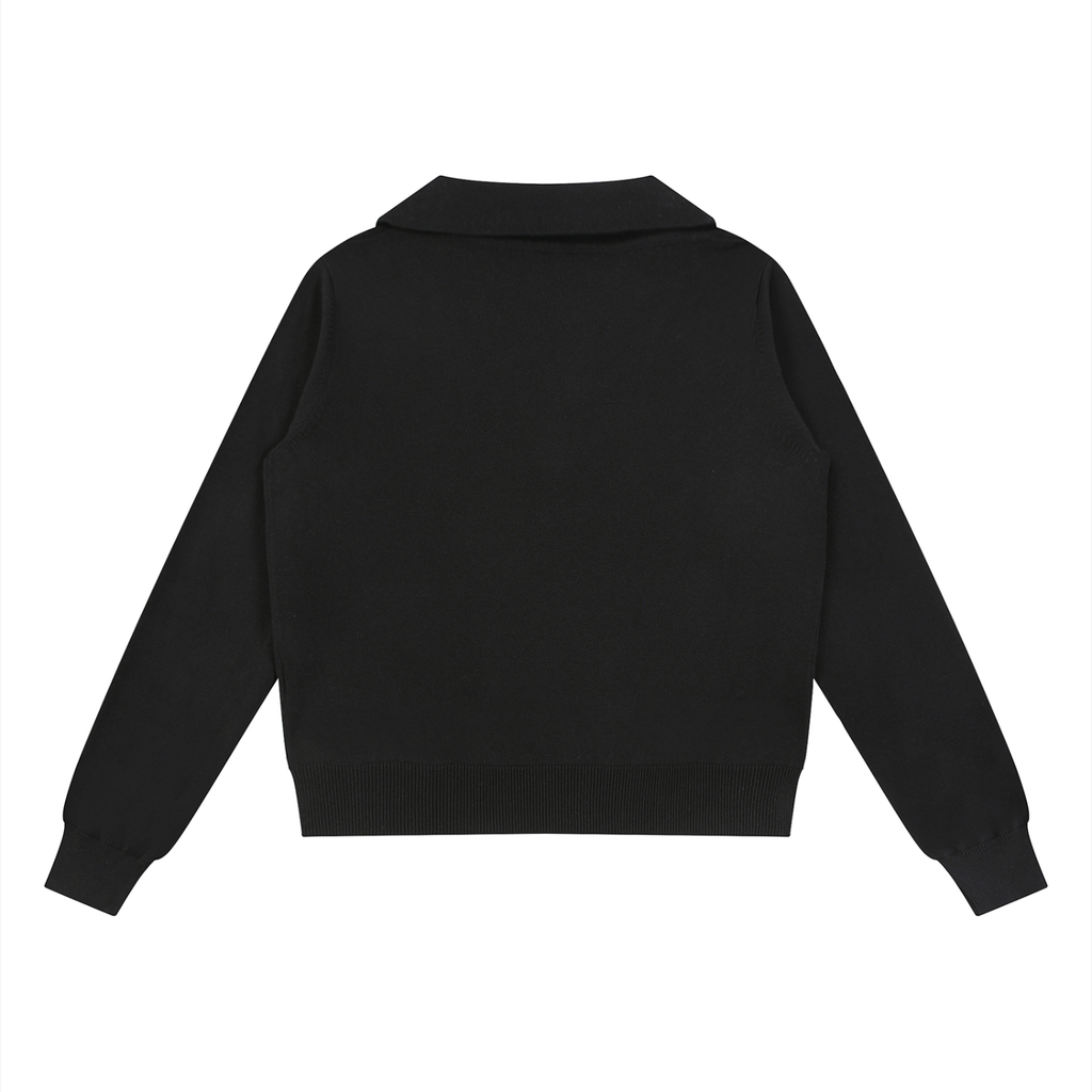 COLLARED KNIT SWEATER