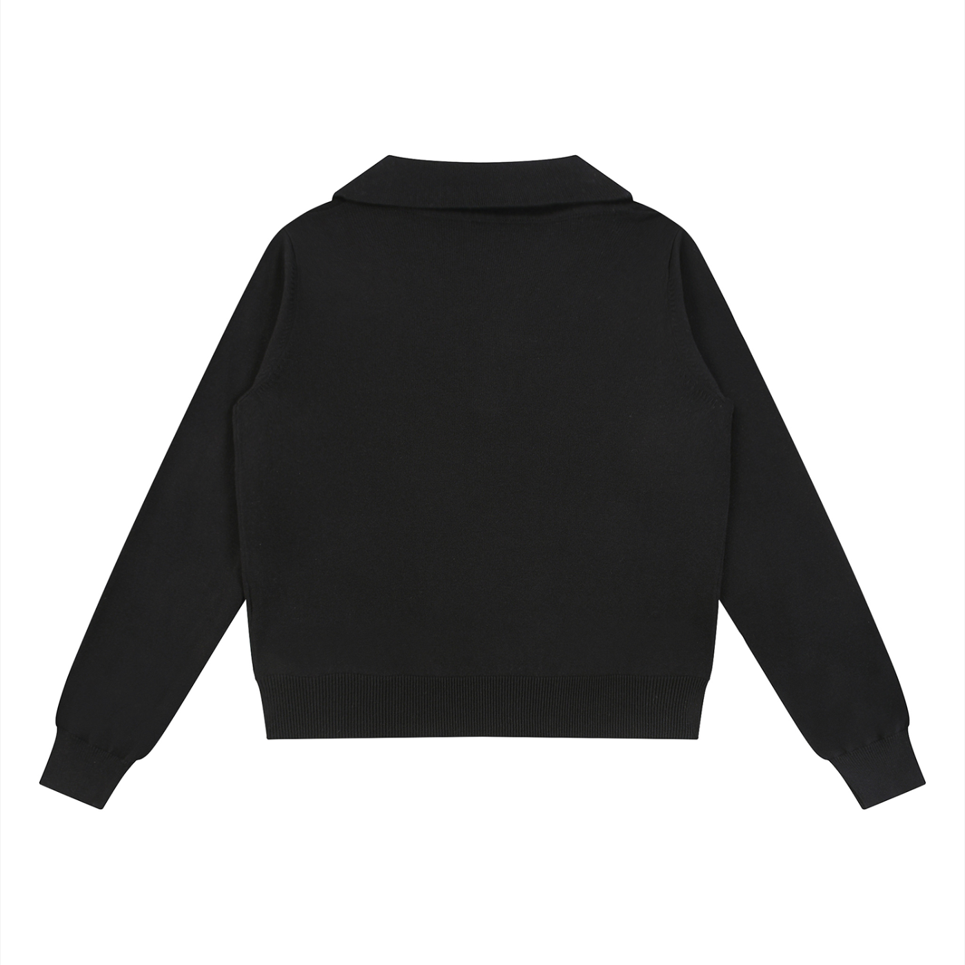 COLLARED KNIT SWEATER