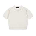 Women’s Knit Cotton Polo Shirt