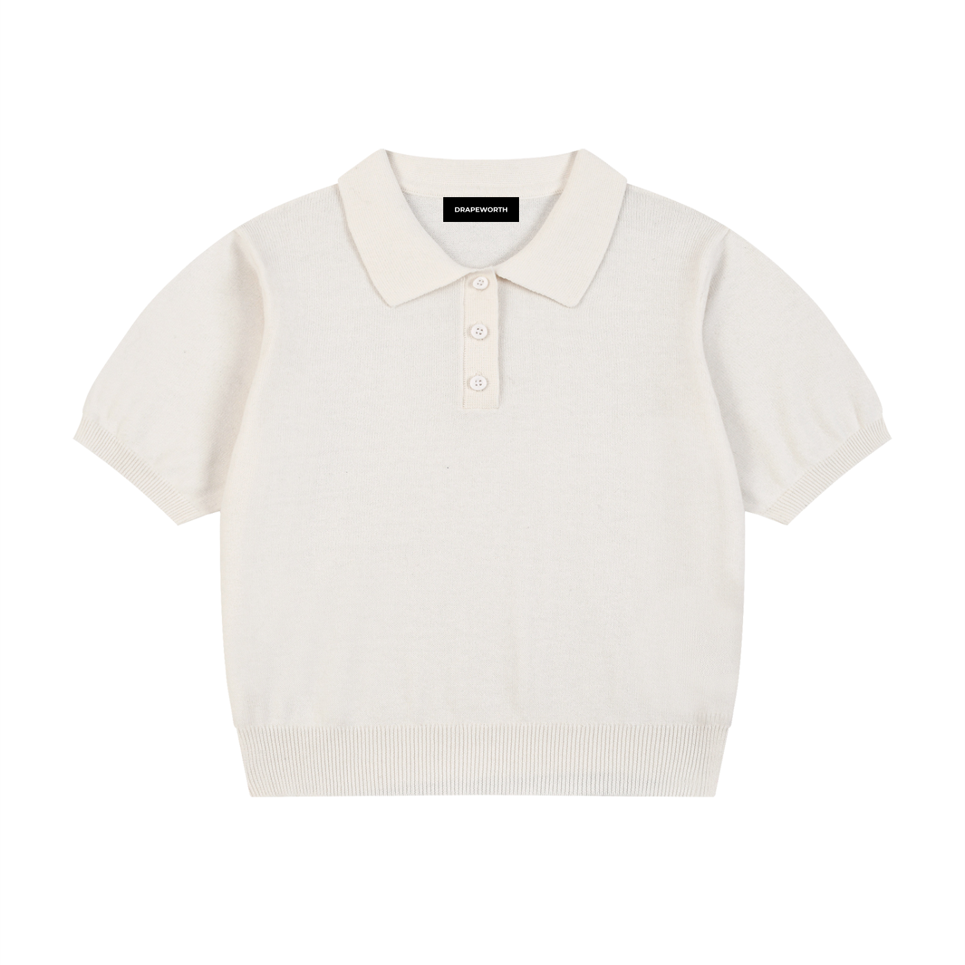 Women’s Knit Cotton Polo Shirt