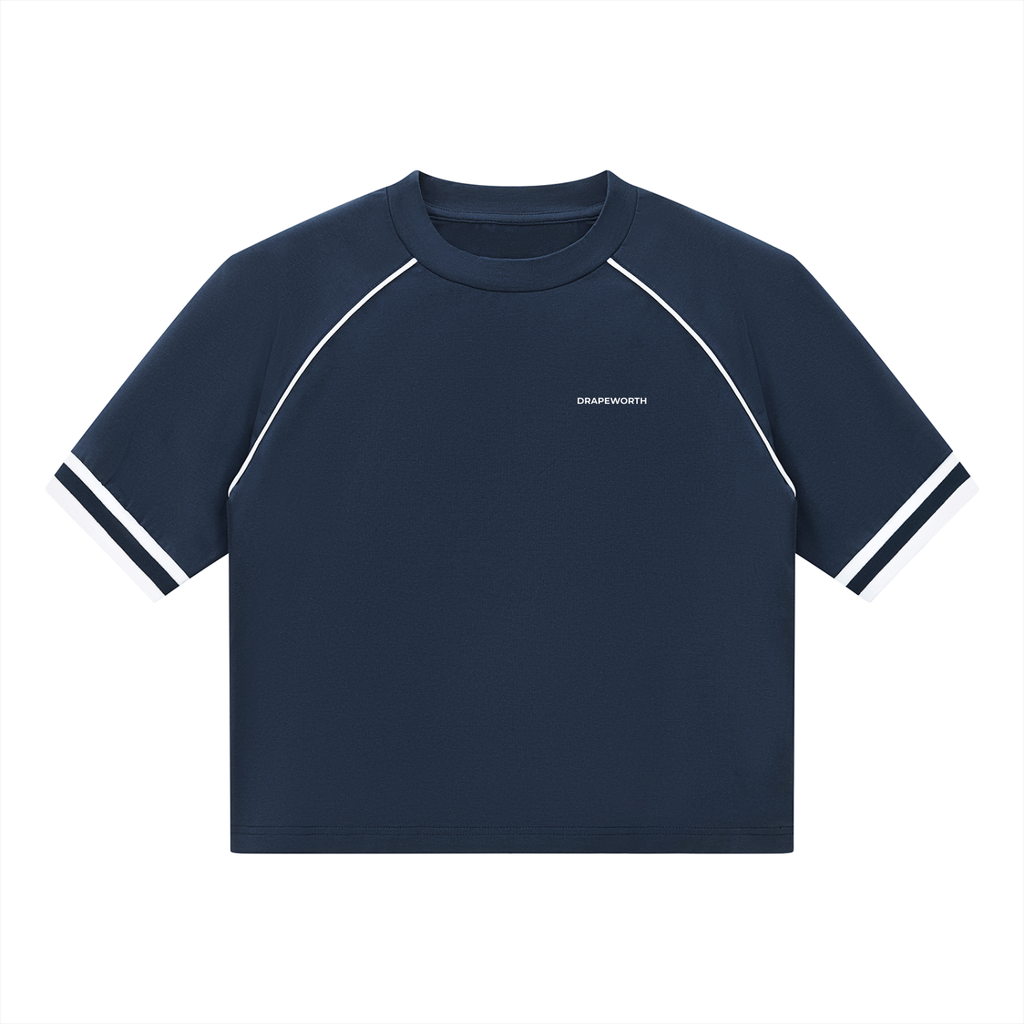WOMEN’S RAGLAN TEE – SCULPTED EVERYDAY FIT (SPORT-INSPIRED ESSENTIAL)