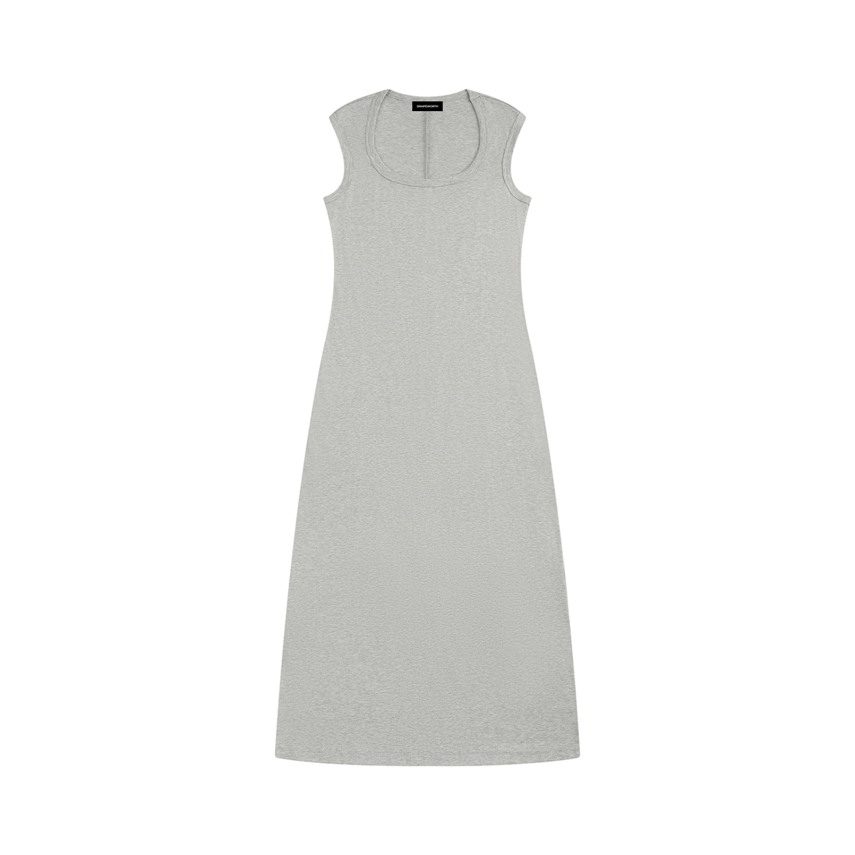 Slim Sleeveless Maxi Dress – Viscose Knit — Drapeworth dress