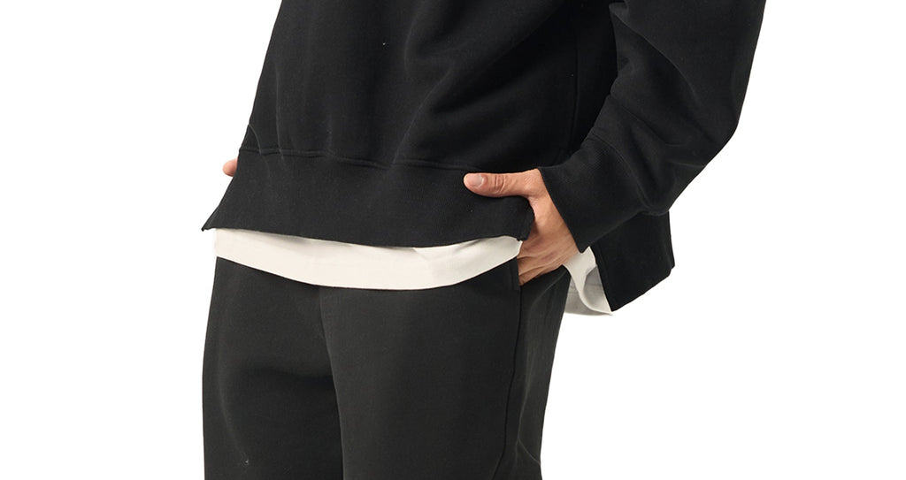 Oversized Slit Detail Sweatshirt – Relaxed Everyday Essential