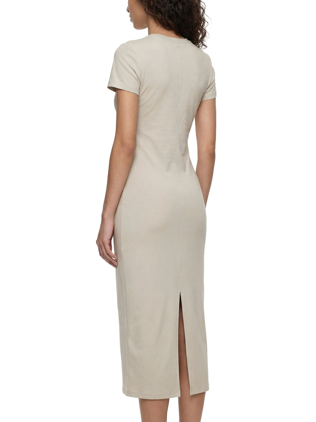 WOMEN’S BODYCON MAXI DRESS – ELEGANT CURVE FIT (EFFORTLESS STATEMENT ESSENTIAL)
