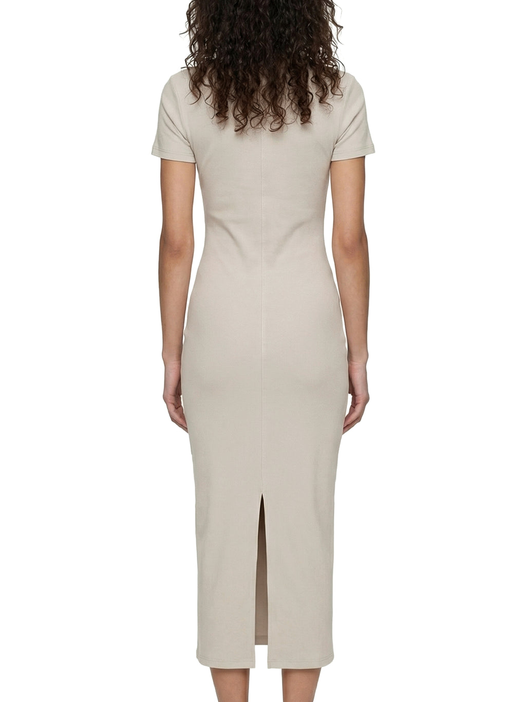 WOMEN’S BODYCON MAXI DRESS – ELEGANT CURVE FIT (EFFORTLESS STATEMENT ESSENTIAL)