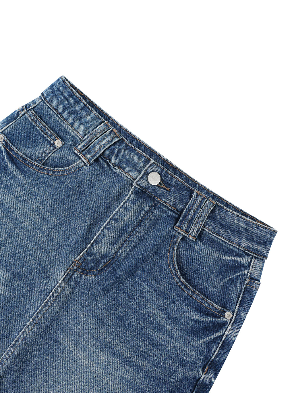 WASHED BODYCON SKIRT – MID WAIST FIT (ELEVATED EVERYDAY ESSENTIAL)