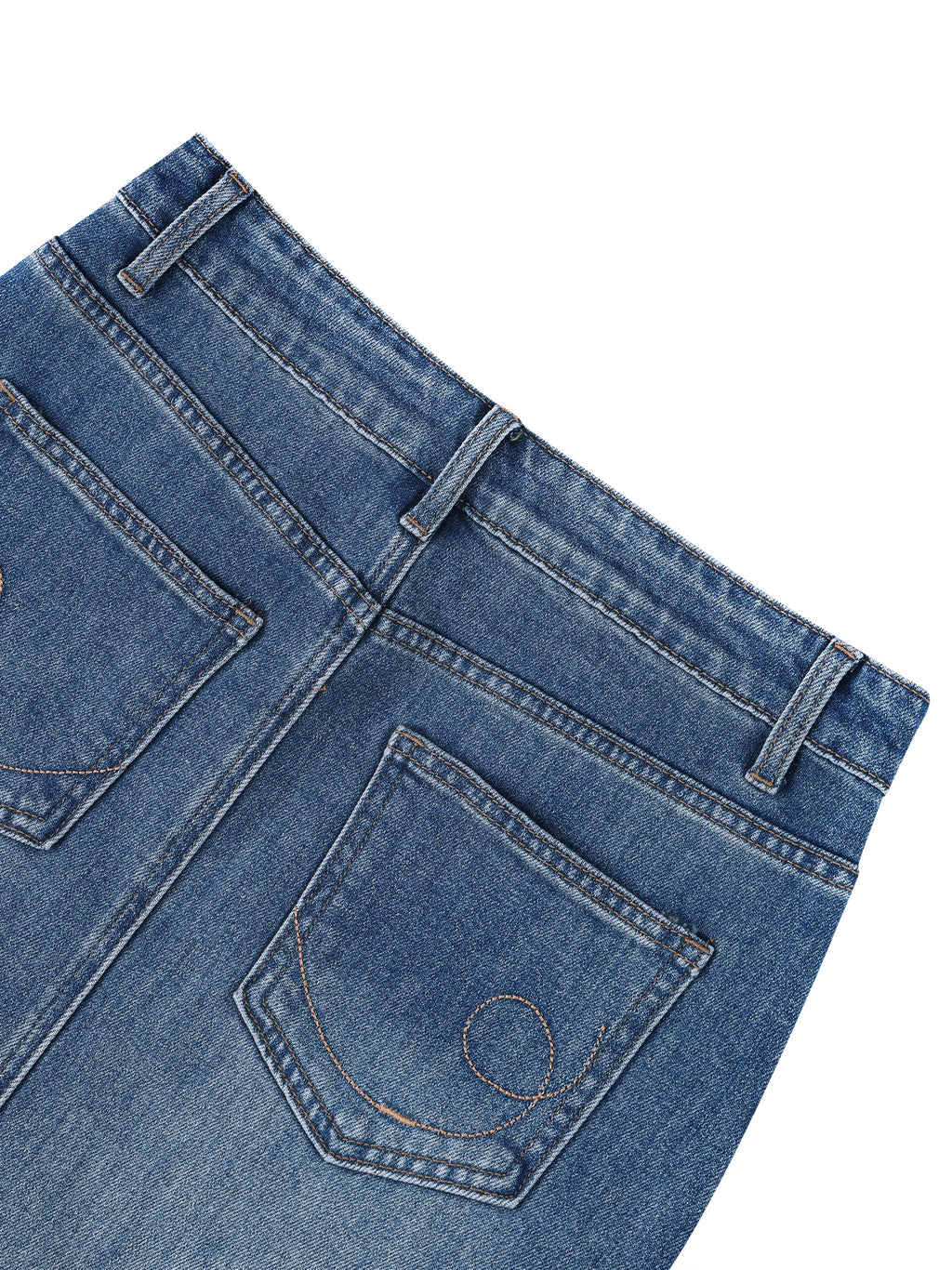 WASHED BODYCON SKIRT – MID WAIST FIT (ELEVATED EVERYDAY ESSENTIAL)