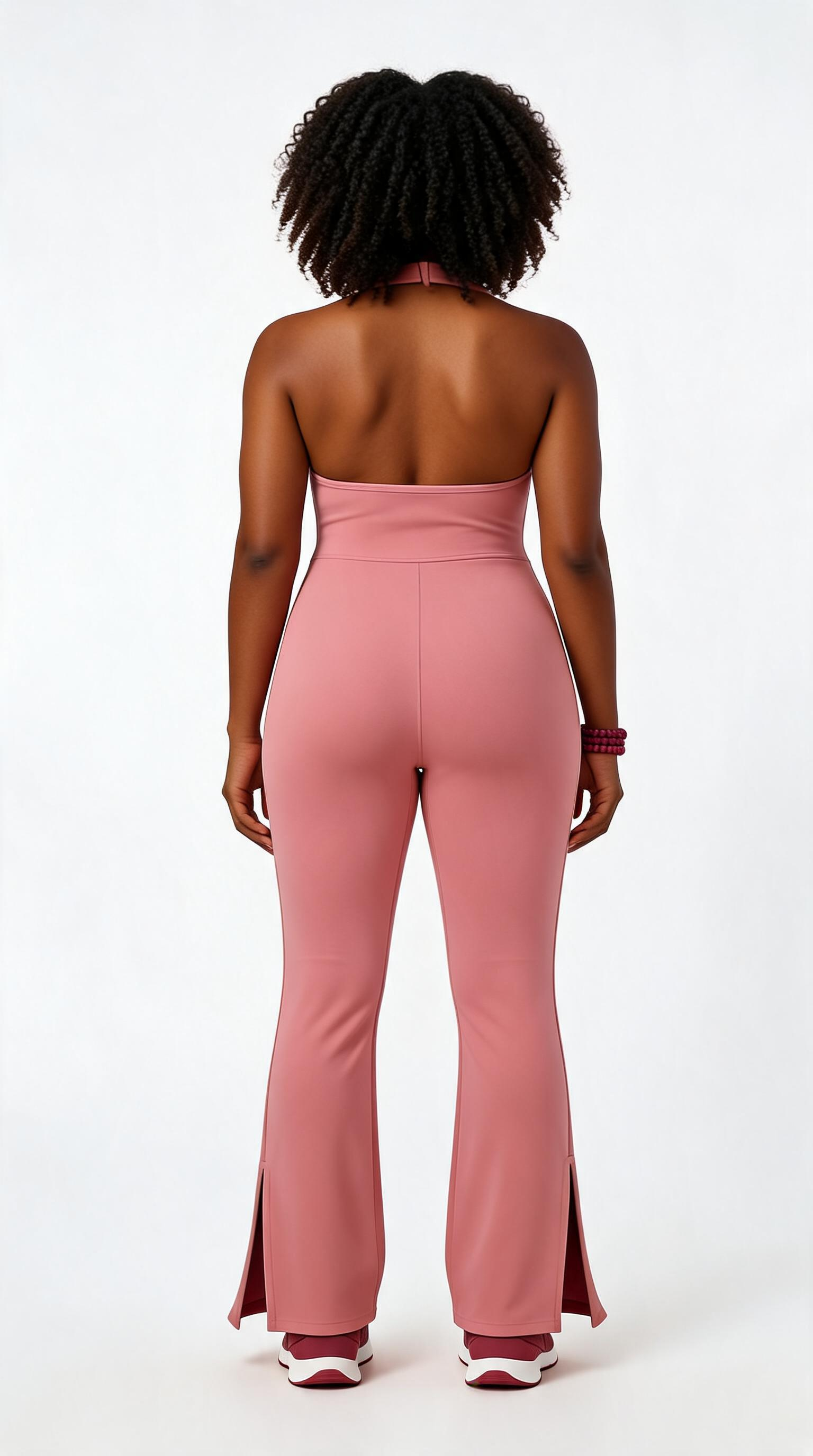 Women’s Halter Flared Jumpsuit