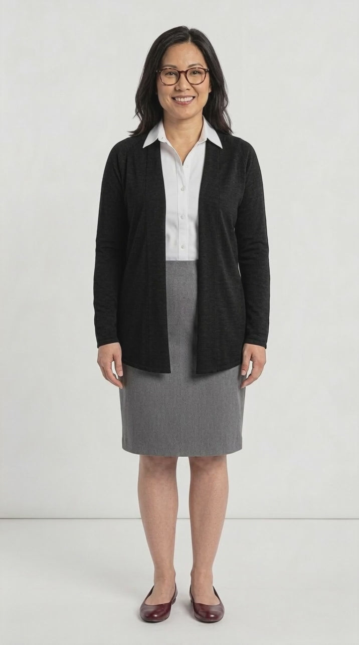 Womens Interlock Cardigan